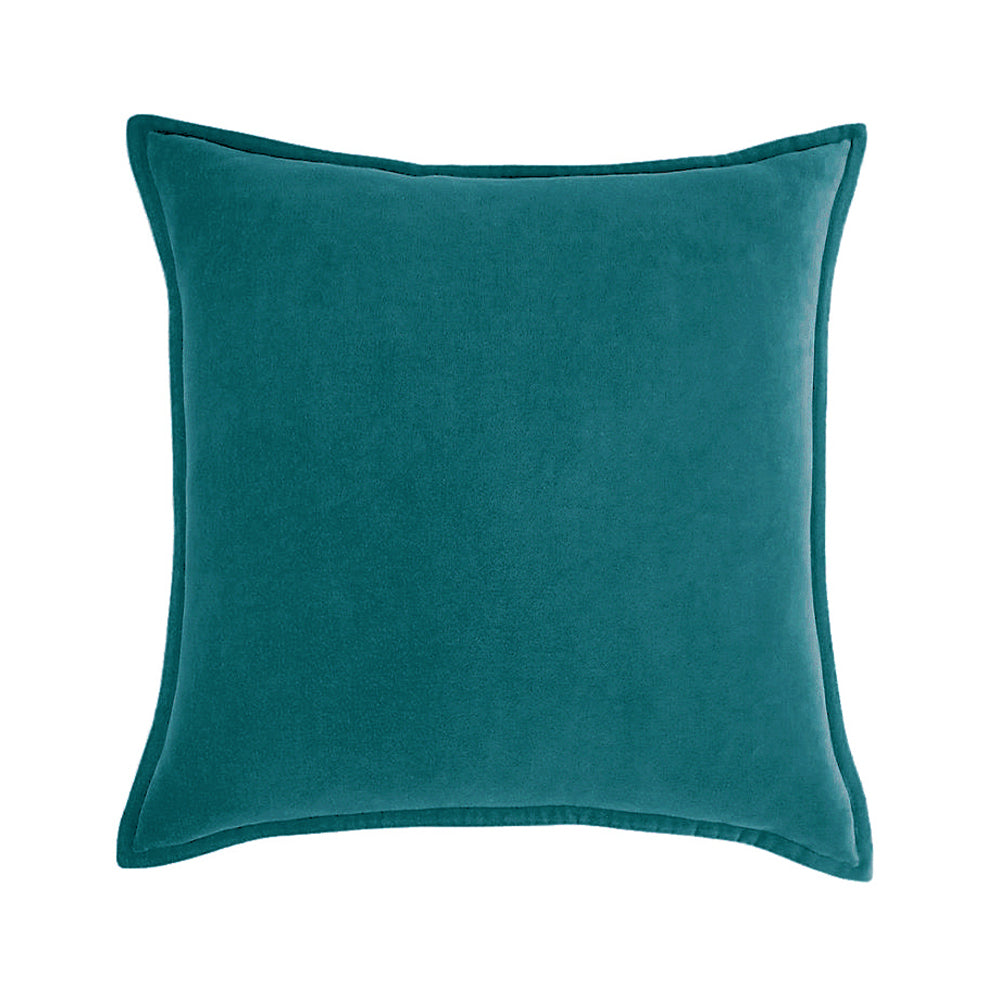 Throw Pillow Cover with 450g Insert, dark-grey, velvet, 20X20, Decorative Cushion – Fancy & Stacy
